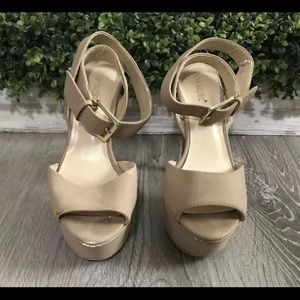 Shoe Dazzle platform heels